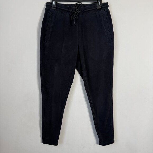 Alphalete Jogger Sweatpants Women's Medium Black Activewear Pockets Drawstring - Picture 4 of 13
